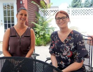 Sheena Mahoney, LICSW (l) and Christina Fitton, MSW, LCSW