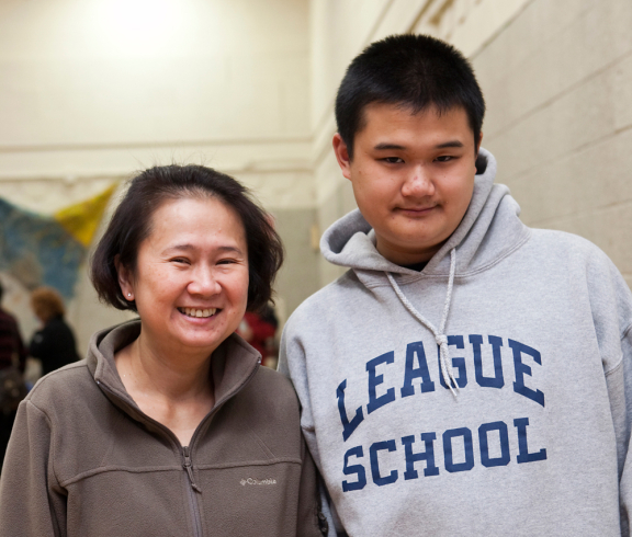 Phi and his mother, Ha